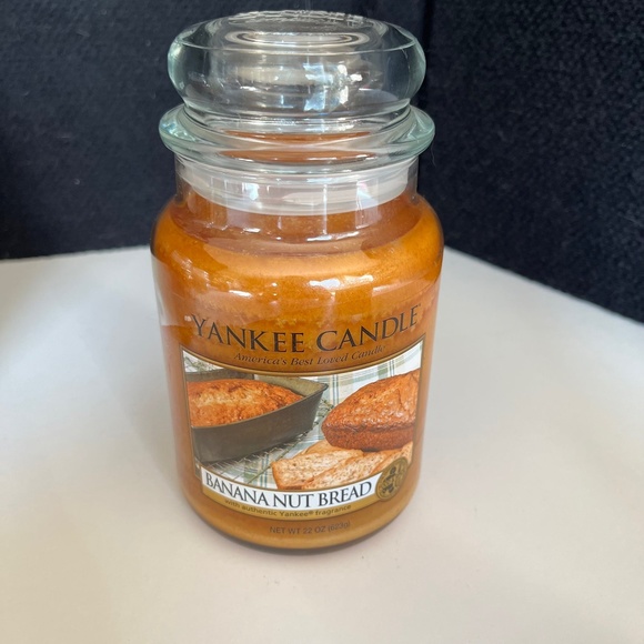 Yankee Candle Accents Yankee Candle Banana Nut Bread 22 Oz Lge Jar Returning Favorite Htf